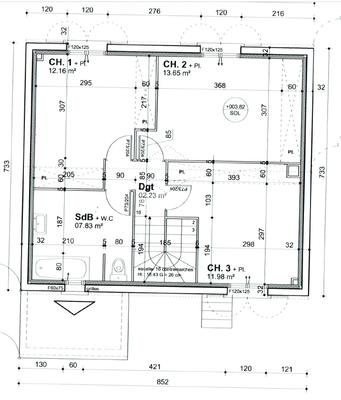Maison - 87 m² - 4 pièces