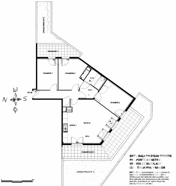 Appartement - 77 m² - 4 pièces