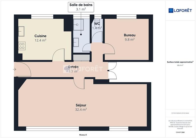 Demeure - 120 m² - 6 pièces