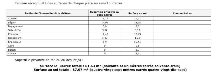 Maison - 62 m² - 3 pièces