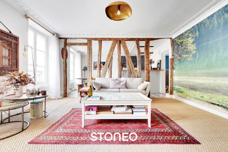 Appartement ancien - 77 m² - 3 pièces