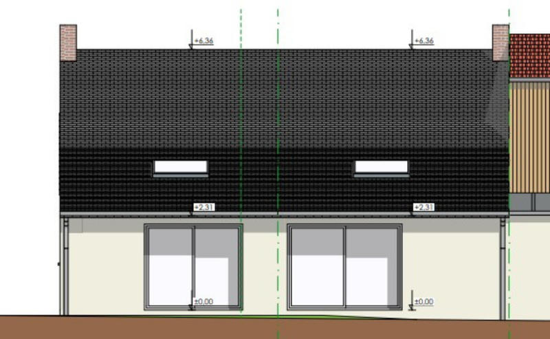 Maison - 61 m² - 3 pièces