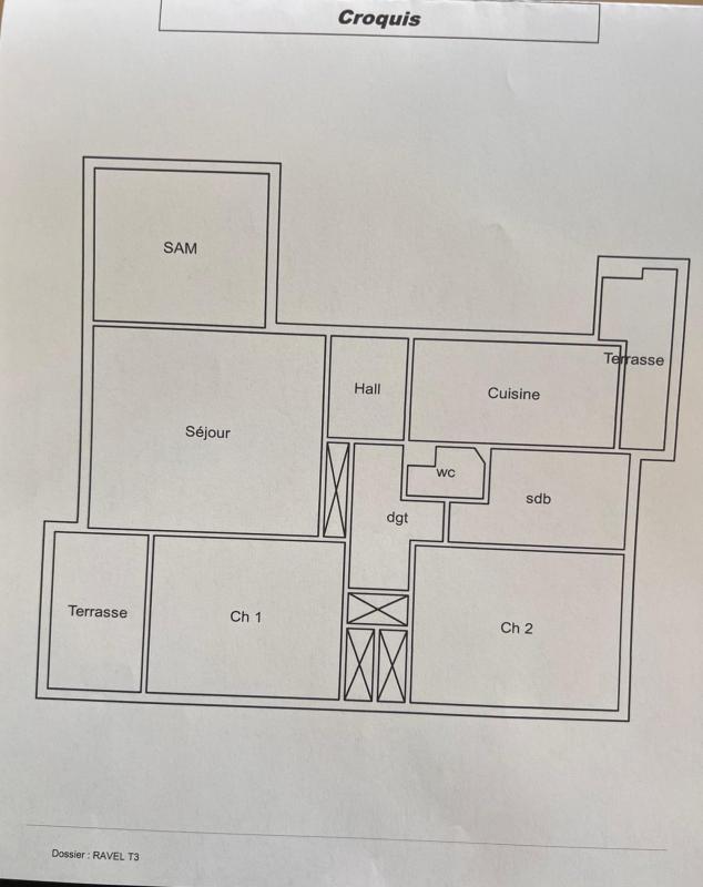 Appartement - 70 m² - 4 pièces