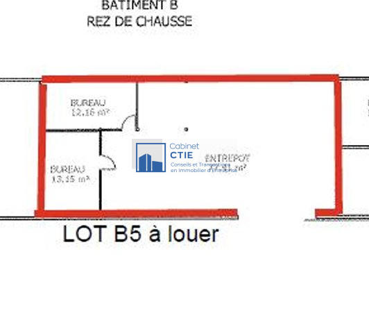 Entrepôt - 131 m²