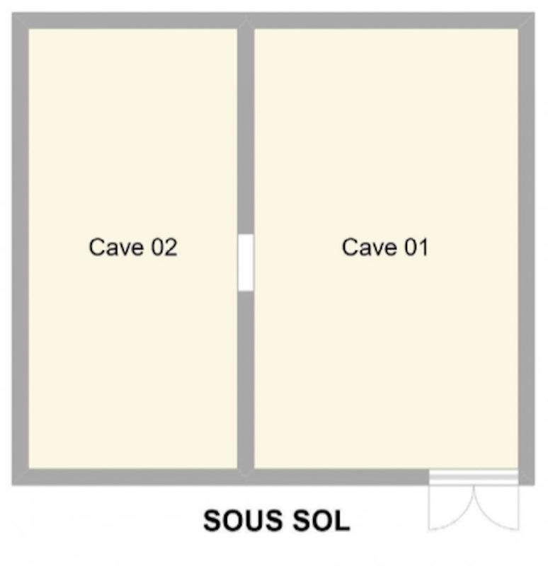 Maison - 46 m² - 3 pièces