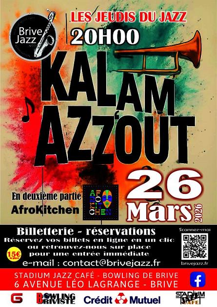 Concert avec Kalamazz'out (Stadium Jazz café)