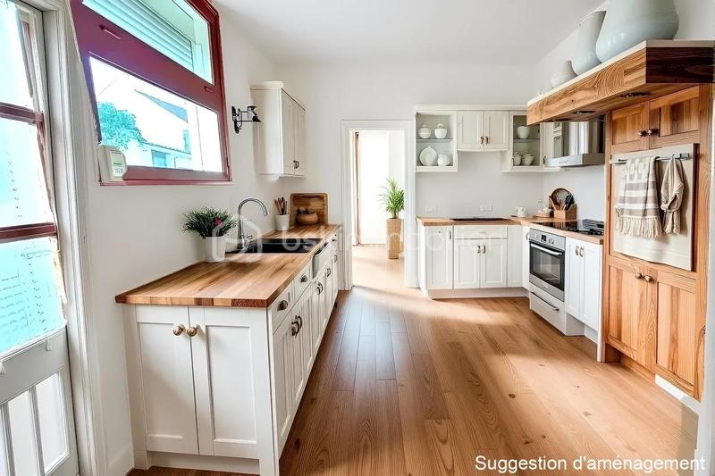 Maison ancienne - 103 m² - 5 pièces