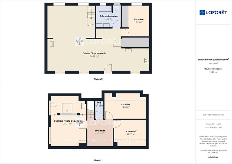 Maison - 135 m² - 5 pièces
