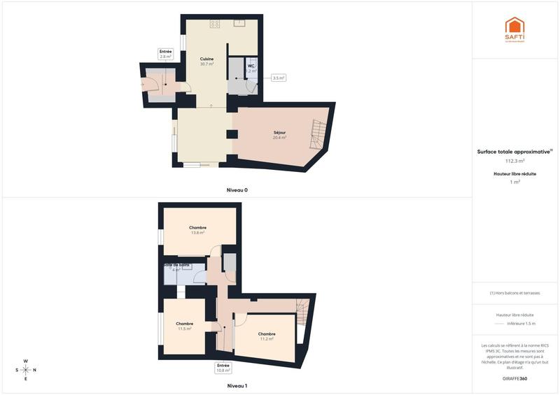 Maison - 106 m² - 5 pièces