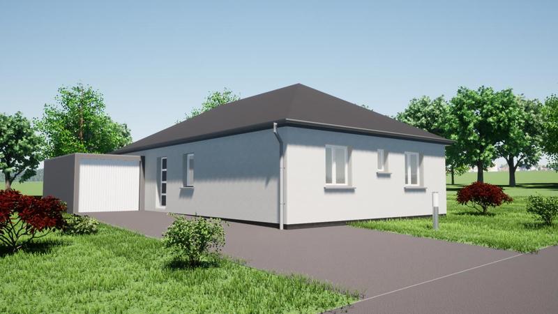 Maison - 90 m² - 5 pièces