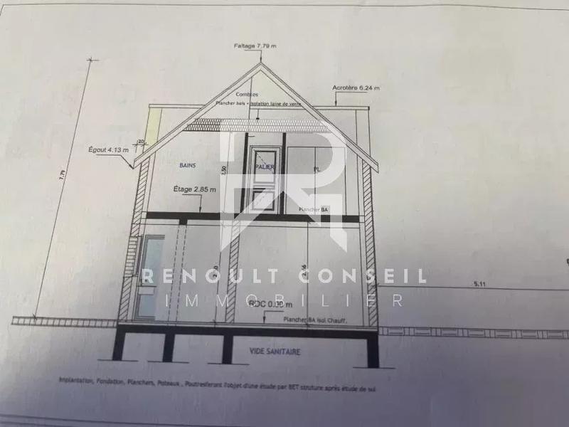 Maison - 138 m² - 6 pièces