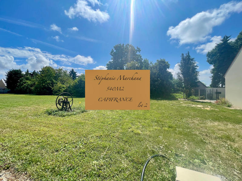 Terrain constructible - 540 m²