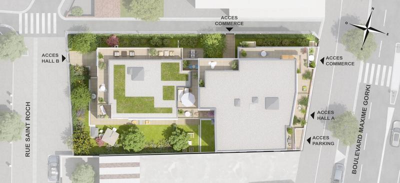 Appartement - 68 m² - 3 pièces