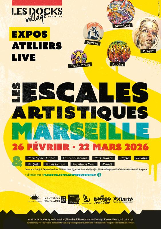 Les Escales Artistiques débartquent aux Docks Village