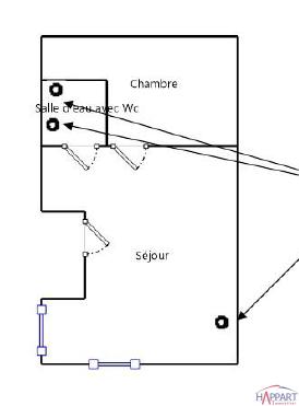Immeuble - 32 m² - 2 pièces