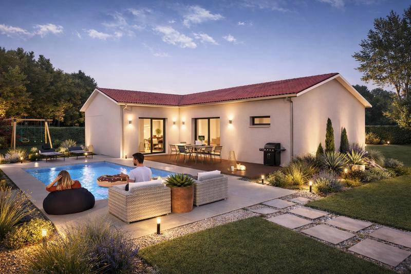 Maison - 105 m² - 4 pièces