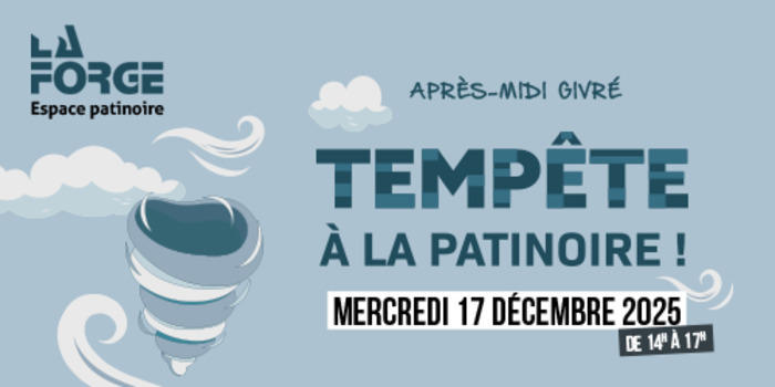 Tempête de Neige sur la patinoire