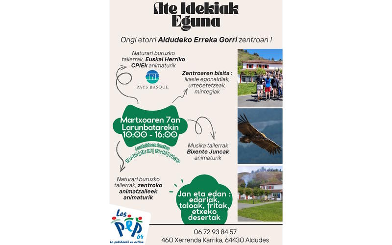 Journée Portes ouvertes au centre Erreka Gorri
