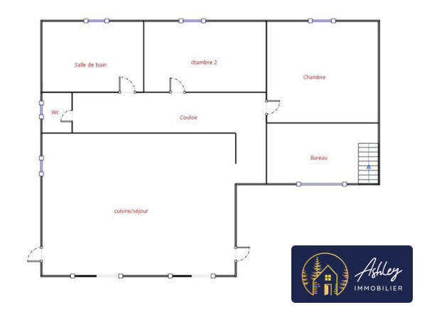 Maison - 68 m² - 4 pièces