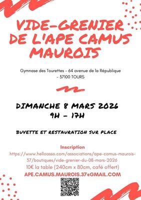 Vide grenier de l'ape camus maurois