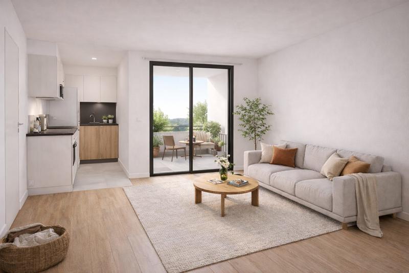 Appartement - 43 m² - 2 pièces