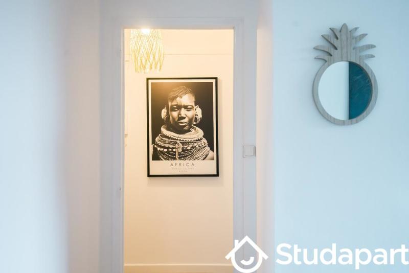 Chambre - 12 m² - 1 pièce