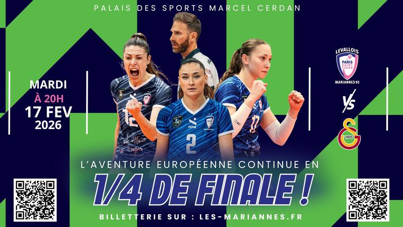 Volley : Mariannes 92 vs Galatasaray