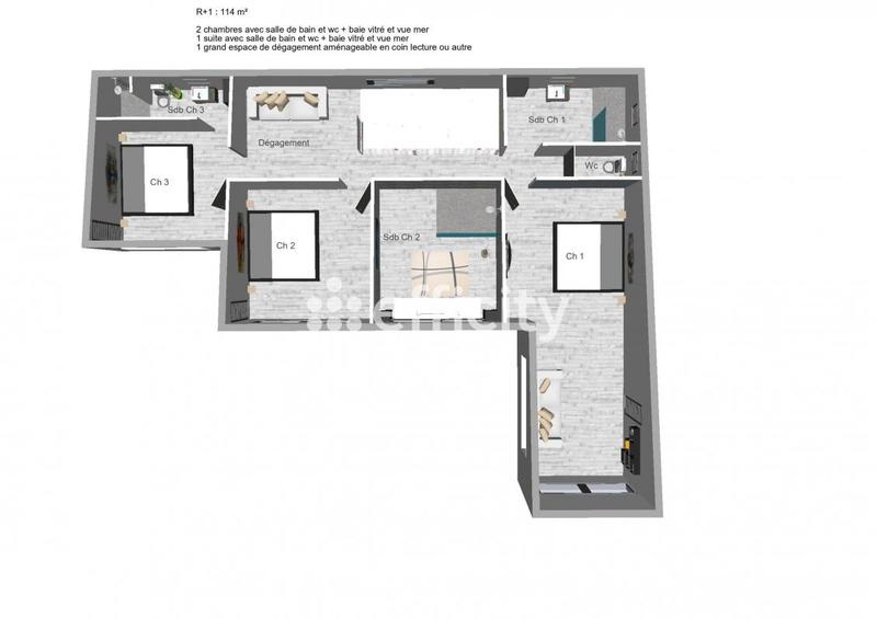 Maison - 301 m² - 12 pièces