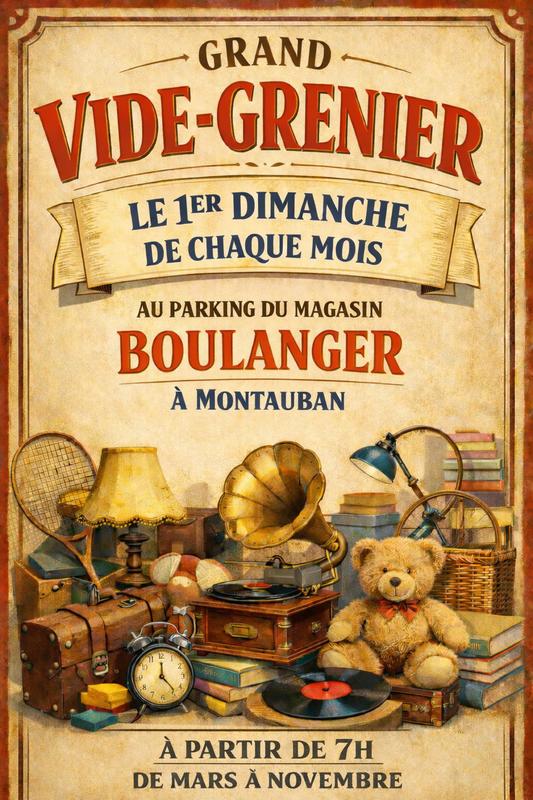 Grand vide grenier de pâques