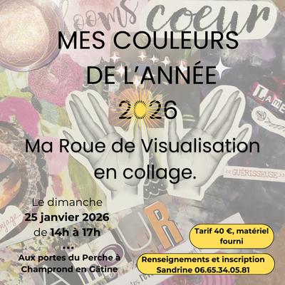Atelier - Mes couleurs de l'année