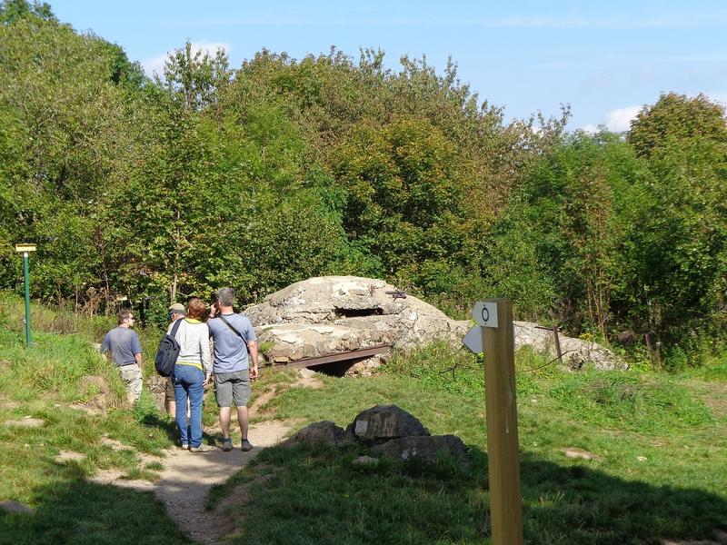 Visite guidée du champ de bataille du Hartmannswillerkopf, boucles 1 et 2