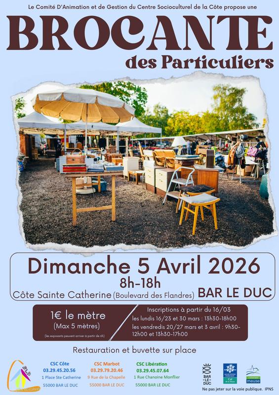 Brocante des particuliers