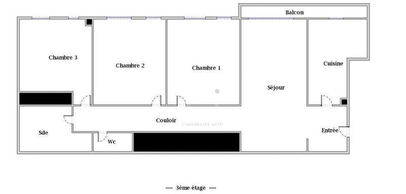 Appartement - 63 m² - 4 pièces