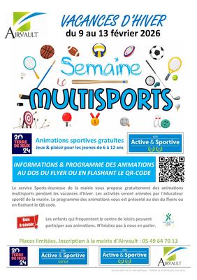 Semaine multisports à Airvault