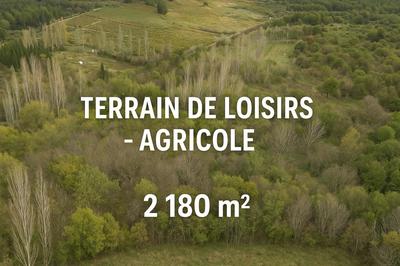 Terrain agricole - 2 180 m²