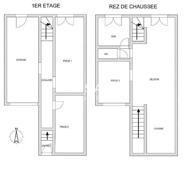 Maison - 83 m² - 3 pièces