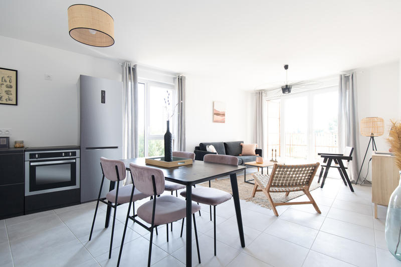 Appartement - 59 m² - 3 pièces