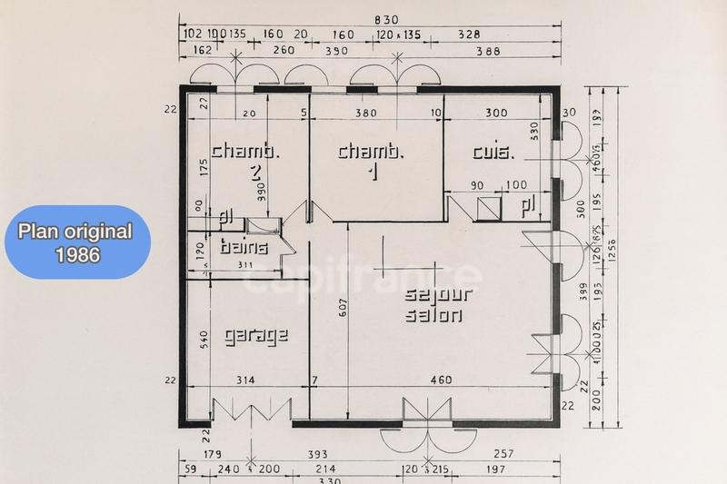Maison - 93 m² - 4 pièces