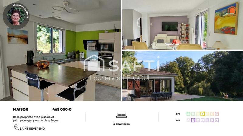 Maison - 123 m² - 5 pièces