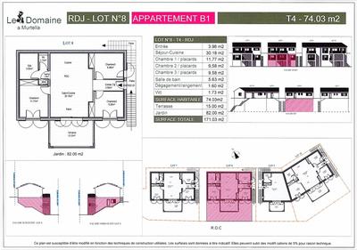 Appartement - 74 m² - 4 pièces