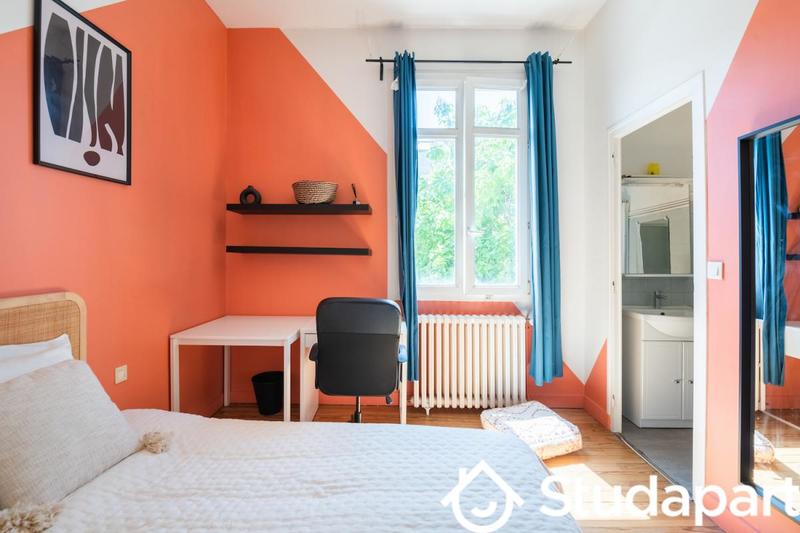 Chambre - 22 m² - 1 pièce