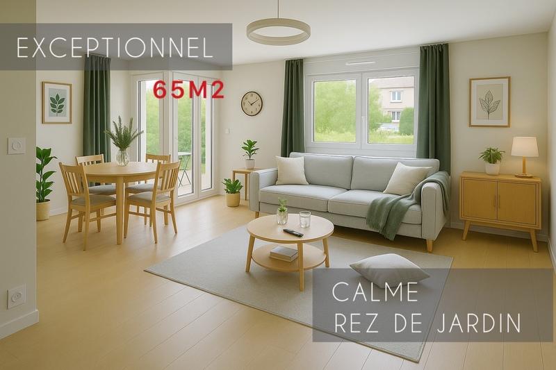 Appartement - 68 m² - 3 pièces
