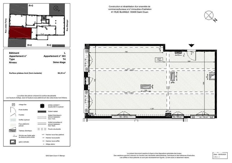 Loft - 96 m² - 4 pièces