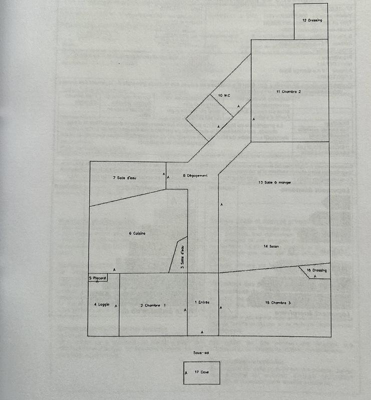 Appartement - 146 m² - 5 pièces