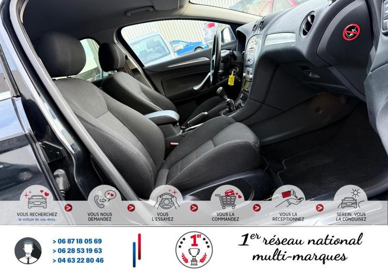 Ford Mondeo 1.8 Tdci 125cv Bv6 Titanium édition*Ct Révision Kit Distribution Entretien Complet*Véhicule Sous Garantie*100 Points de Contrôles*CarteGrise Moitié prix (Véhicule plus 10 ans)*Vitres teintées*Régulateur limiteur vitesse*Climatisation*Accoudoir