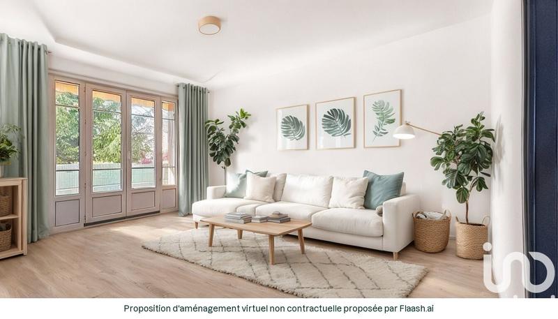 Appartement - 72 m² - 3 pièces