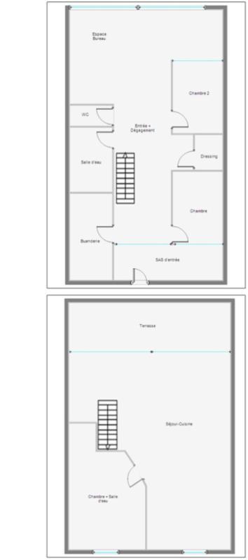 Maison - 110 m² - 4 pièces