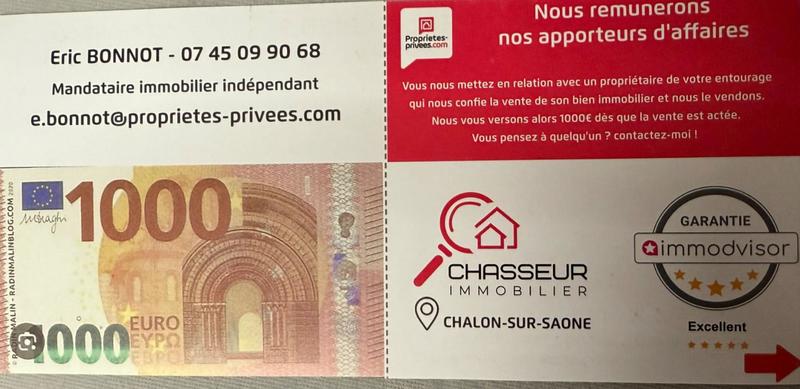 Terrain constructible - 1 000 m²