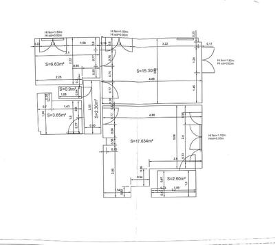 Appartement - 49 m² - 2 pièces