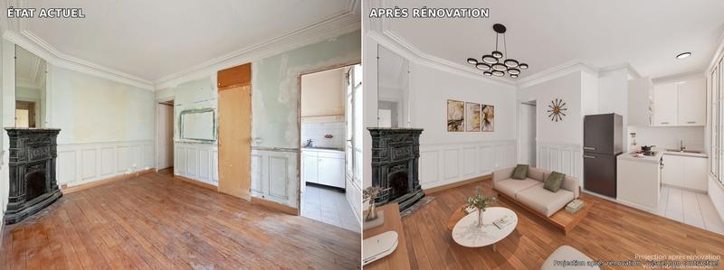 Appartement - 34 m² - 2 pièces